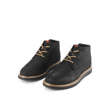 Hush Puppies Sepatu Pria Boots Jenson Chukka In Bold Black Nubuck