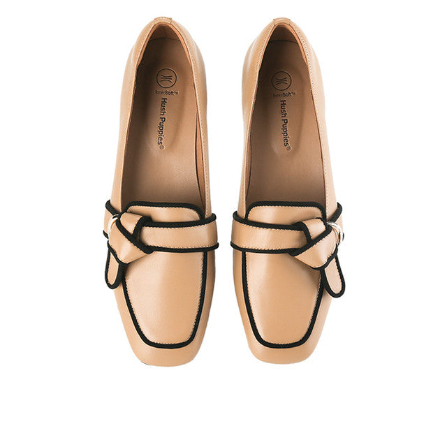 Hush Puppies Sepatu Wanita Heels Kelsey Keys In Nude