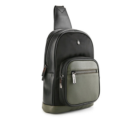 Hush Puppies Tas Pria Waist Bag Matt Chest Bag In Khaki