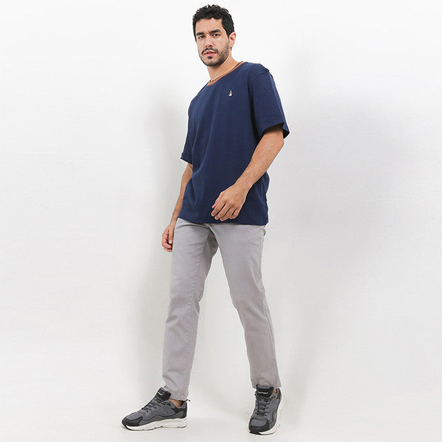 Hush Puppies Pakaian Pria T Shirt Almond In Navy