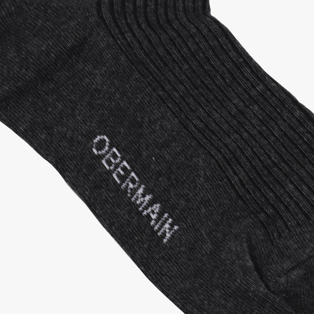 A-Ob Liner Sock In White / Dk Gray / Gray