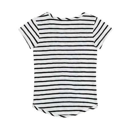TORIO Basic Stripe With Cup Cake - Kaos Anak - Atasan Anak Perempuan 6-7 tahun