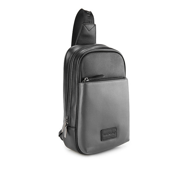 Hush Puppies Tas Pria Martin Chest Bag In Black