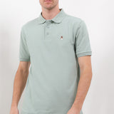 Hush Puppies Pakaian Pria Polo Bsc Tangelo In Sage