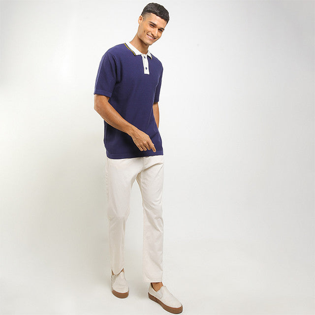 Obermain Pakaian Pria Others Diamond In Navy