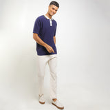 Obermain Pakaian Pria Others Diamond In Navy