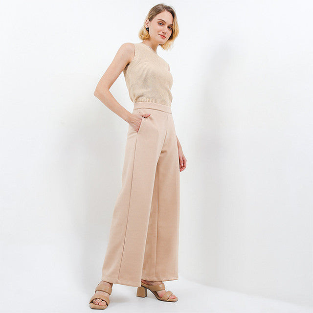 Hush Puppies Pakaian Wanita Pants Samira In Beige