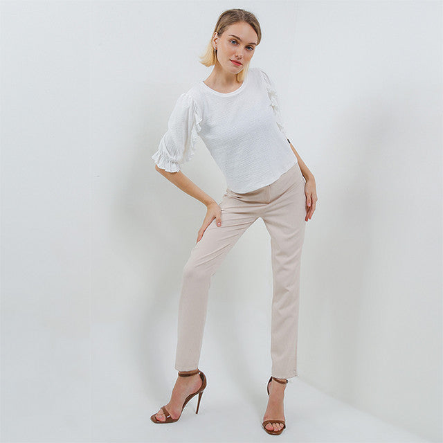 Hush Puppies Pakaian Wanita Others Dc Nadila In White