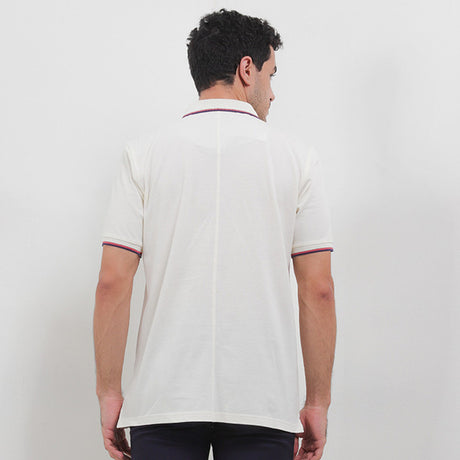Obermain Pakaian Pria Polo Chester In White