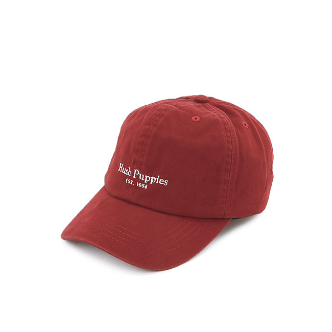 Hush Puppies Aksesoris Topi Unisex Typo In Maroon