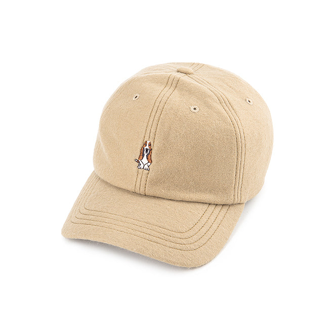 Hush Puppies Aksesoris Unisex Cap Wuul In Beige