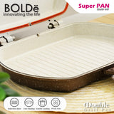 BOLDe Super Pan Double Grill 30 cm - Gold