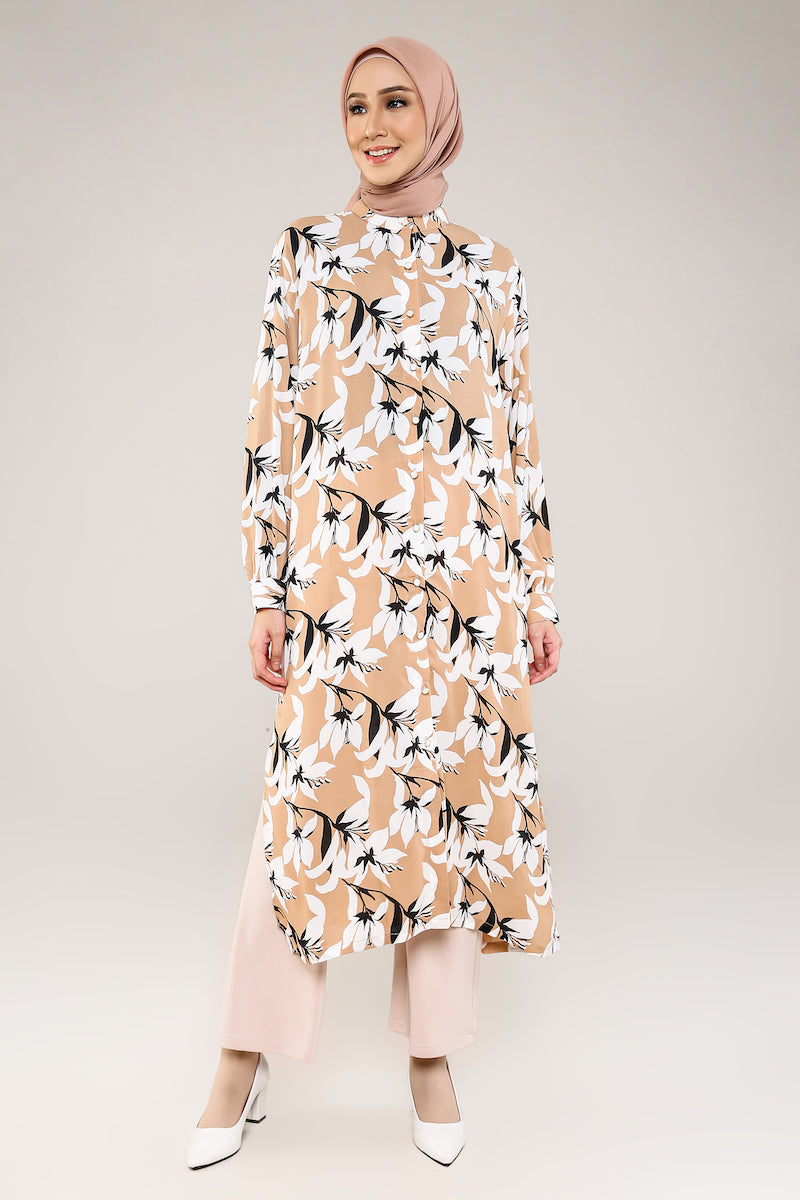 Shirley Long Tunik Brown