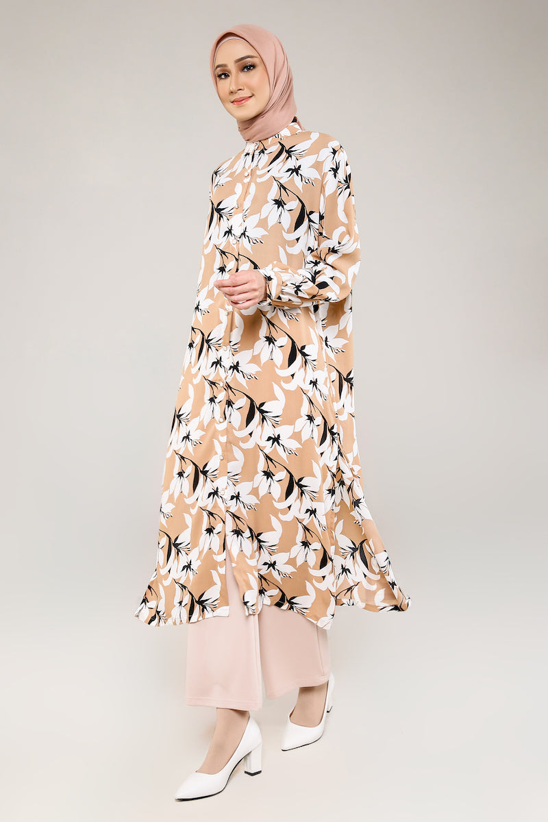 Shirley Long Tunik Brown