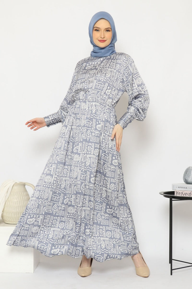Kara Dress Grey