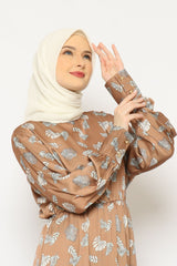 Kara Dress Deep Brown