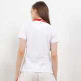 Hush Puppies Pakaian Wanita T shirt Melta Polo In White