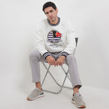 Obermain Pakaian Pria Outerwear Sailor In White
