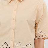 Hush Puppies Pakaian Wanita Shirt Harumi In Khaki