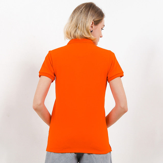 Hush Puppies Pakaian Wanita Polo Ardith 4 In Orange