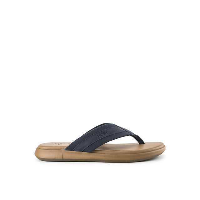 Hush Puppies Sandal Pria Hunter Cave Toepost In Blue