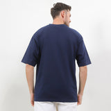 Hush Puppies Pakaian Pria T Shirt Bsc Rayo In Navy