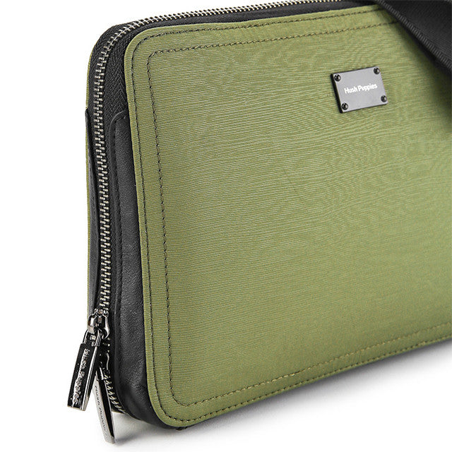 Hush Puppies Bags Pria Mario Clutch/Messenger Bag In Green
