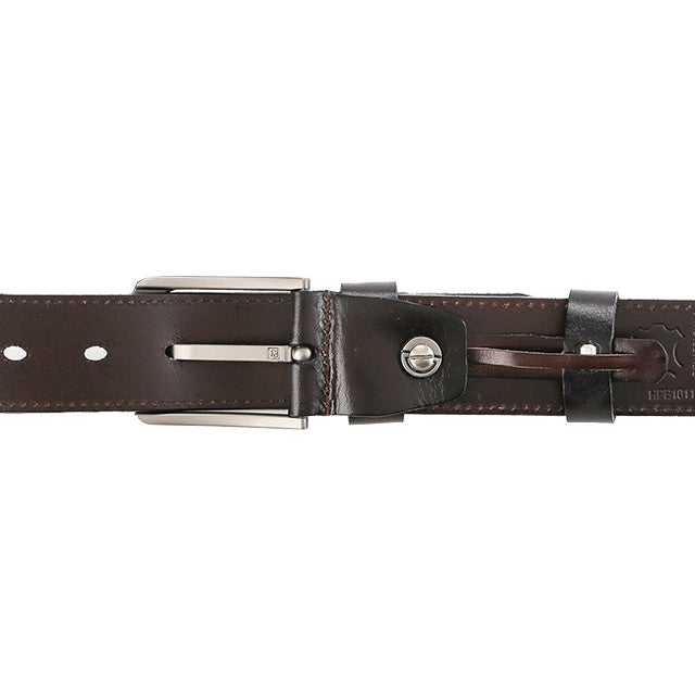 Hush Puppies Aksesoris Pria Belt Filip Pin In Dark Brown