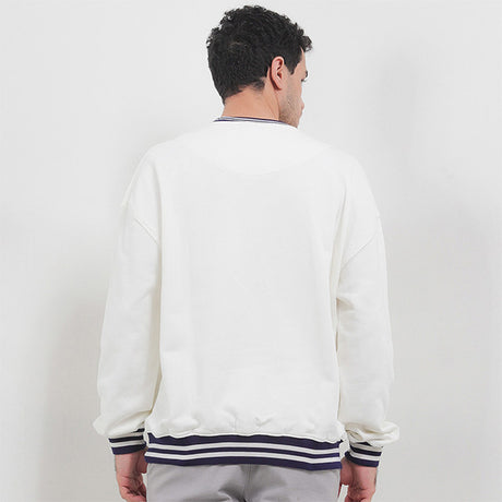 Obermain Pakaian Pria Outerwear Sailor In White