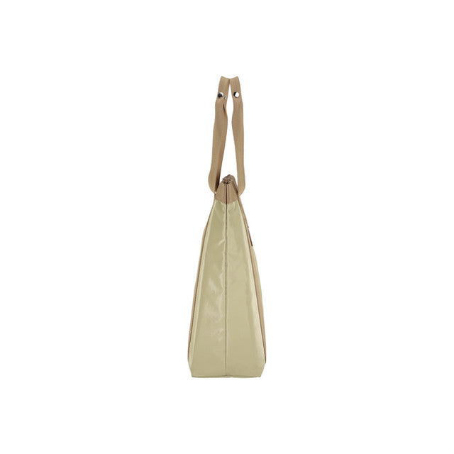N/S Zip Tote In 50Th Khaki Shine