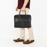 Hush Puppies Tas Pria Lucas Document Bag In Black