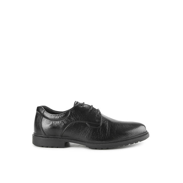 Playboy Sepatu Pria Lace Up Fiera - Laces In Black