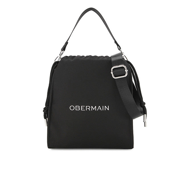Audrey Nylon Sling Bag M In Black