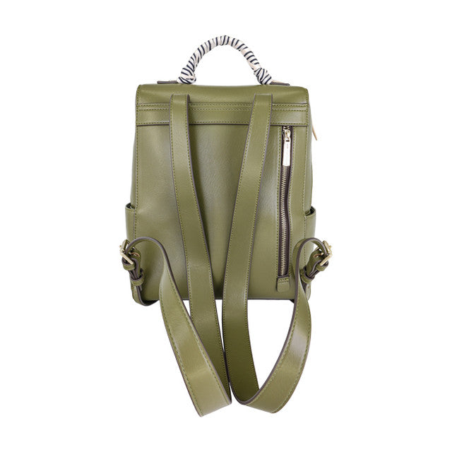 Hush Puppies Women Bags Veron Backpack M In Olive