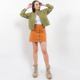Hush Puppies Pakaian Wanita Dress Taria In Olive