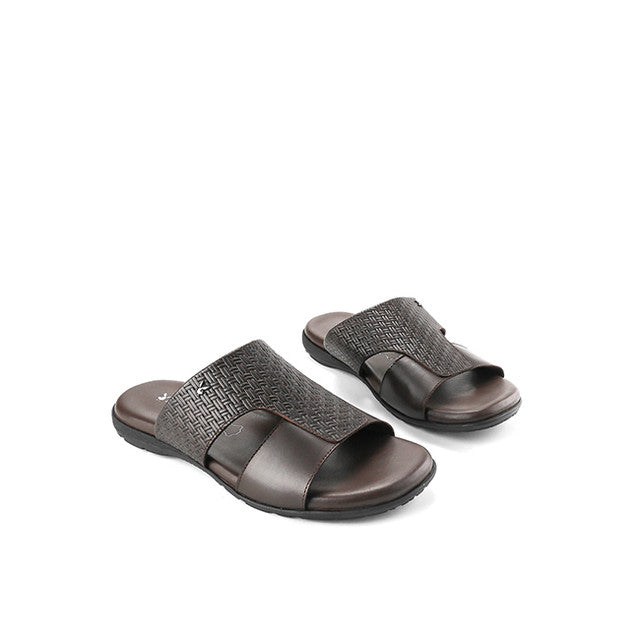 Playboy Sandal Pria Sanclassico - Mule 2 In Brown