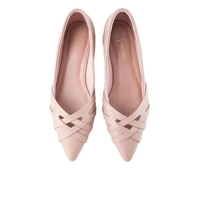 Hush Puppies Sepatu Wanita Ballerina Dakota In Nude Pink