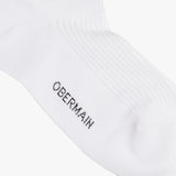 A-Ob Liner Sock In White / Dk Gray / Gray