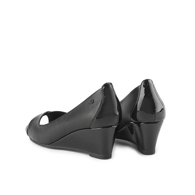 Hush Puppies Sepatu Wanita Wedges Monza Payton In Black