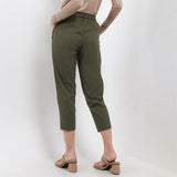 Hush Puppies Pakaian Wanita Slim Fit Gracier In Olive