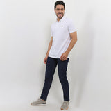 Hush Puppies Pakaian Pria Polo Farro 2 In White