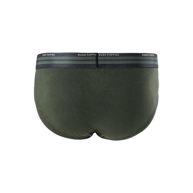Hush Puppies Pakaian Pria Ctn2 Brief In Olive
