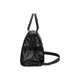 Deluxe Lg Weekender In Black Shine