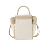 Camila Top Handle Bag In Beige