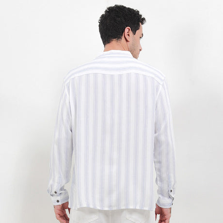 Obermain Pakaian Pria Shirt Caspian In Blue