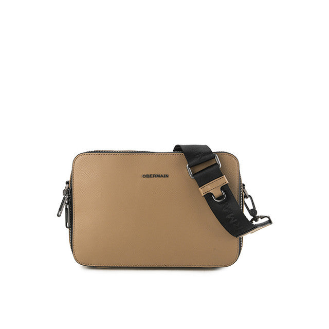 Obermain Tas Pria Wesley Messenger Bag W/ Pouch - L In Sand