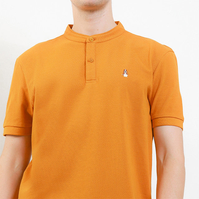 Hush Puppies Pakaian Pria Polo Limoges 3 In Mustard