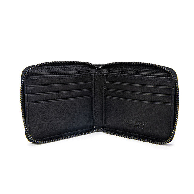 Hush Puppies Aksesoris Pria Wallet Nick Zip Wlt In Black