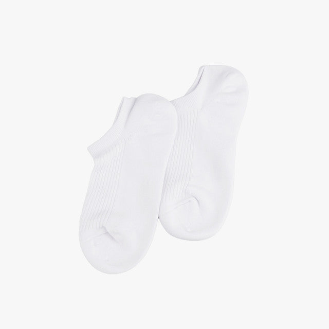 A-Ob Liner Sock In White / Dk Gray / Gray