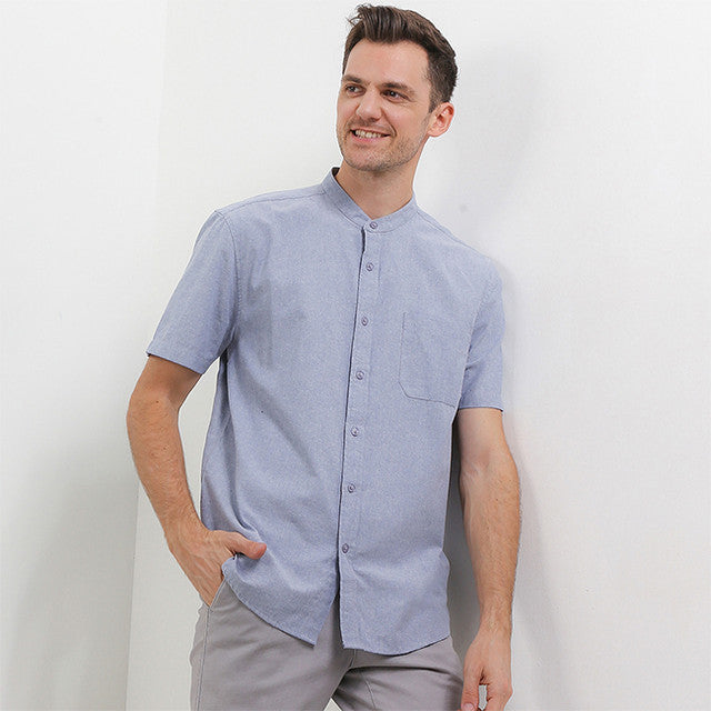 Hush Puppies Pakaian Pria Shirt Bsc Stromboli In Navy